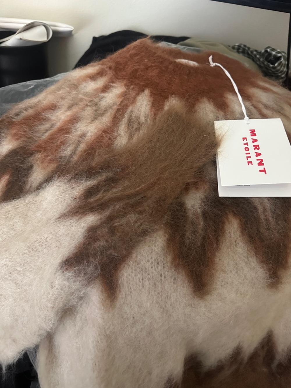 Isabel Marant Cream and Brown Patterned Sweater - Picture 6 of 6